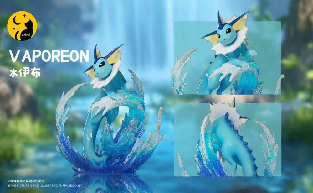 Mimi Studio - Vaporeon - Pokemon Resin Statue