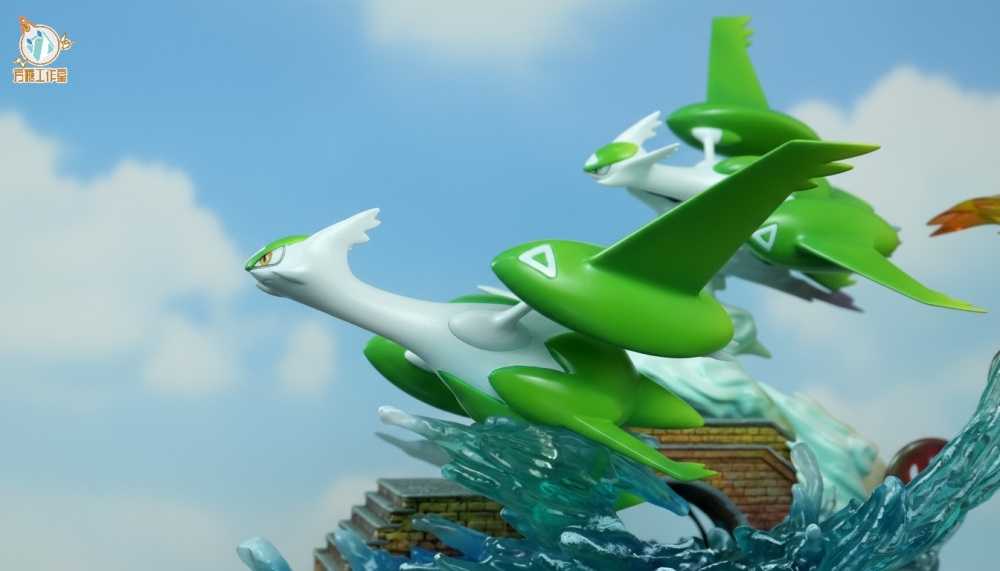 Sugar Cube Studio - Mega Latios x Mega Latias - Pokemon Resin Statue