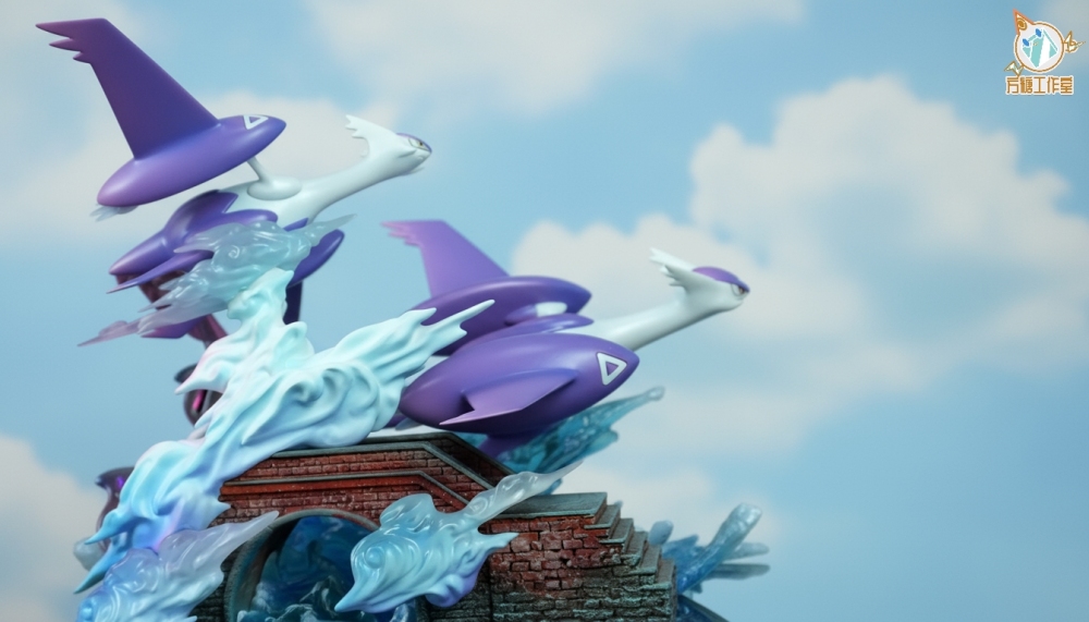 Sugar Cube Studio - Mega Latios x Mega Latias - Pokemon Resin Statue
