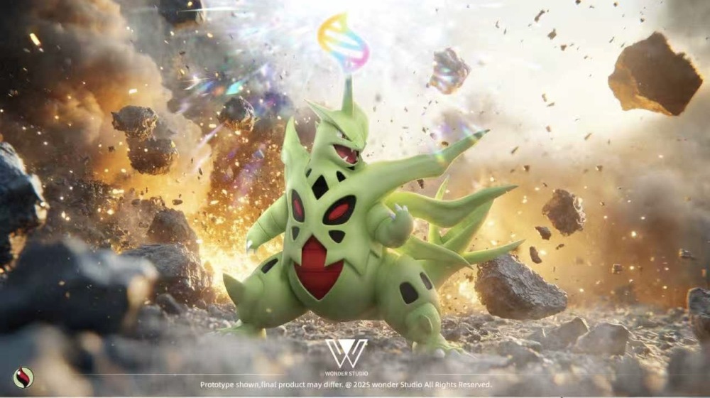 Wonder Studio - Mega Tyranitar - Pokemon Scale World