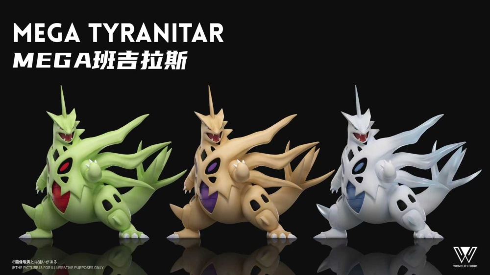Wonder Studio - Mega Tyranitar - Pokemon Scale World