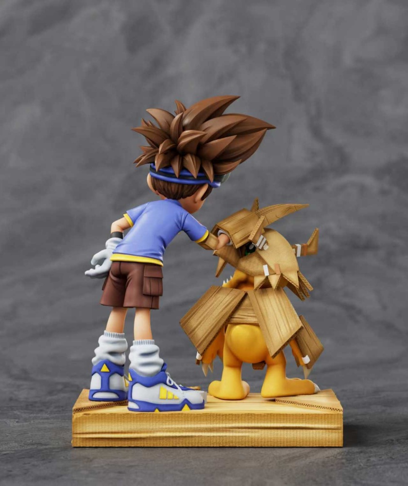[Preorder] Backlight Studio - Taichi Yagami x Agumon - Digimon Resin Statue