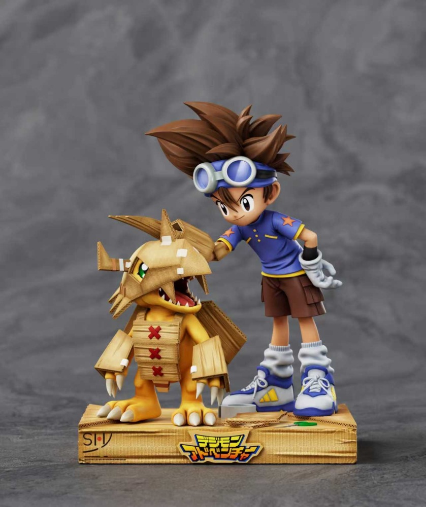 [Preorder] Backlight Studio - Taichi Yagami x Agumon - Digimon Resin Statue