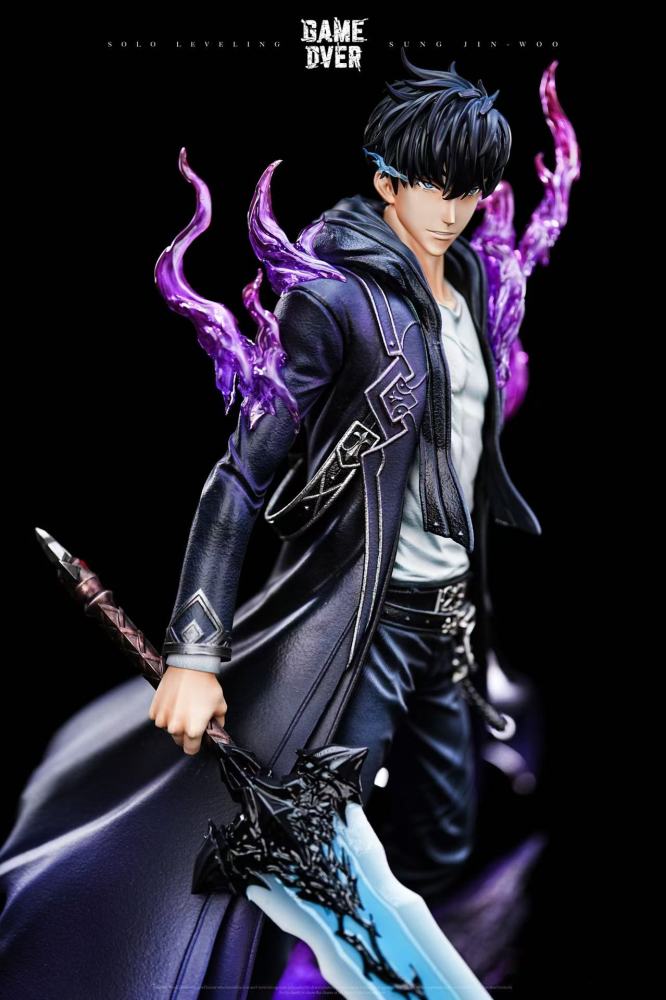 Game Over Studio - Sung Jin Woo - Solo Leveling Resin Statue