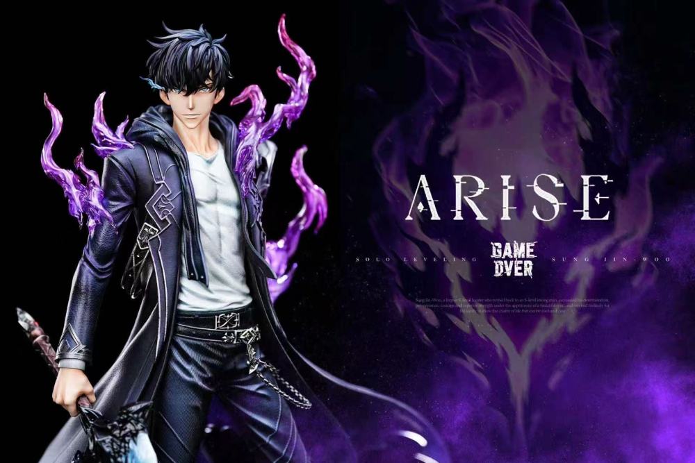 Game Over Studio - Sung Jin Woo - Solo Leveling Resin Statue