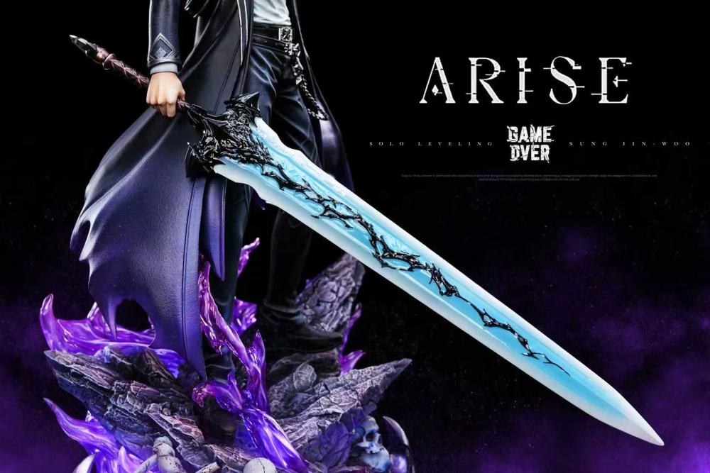Game Over Studio - Sung Jin Woo - Solo Leveling Resin Statue