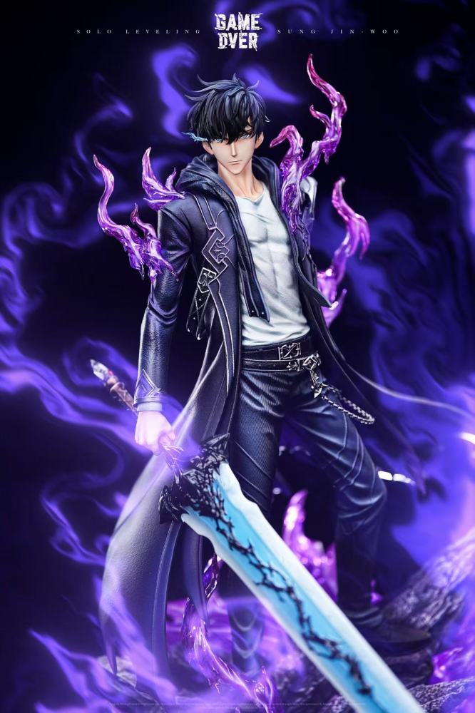 Game Over Studio - Sung Jin Woo - Solo Leveling Resin Statue