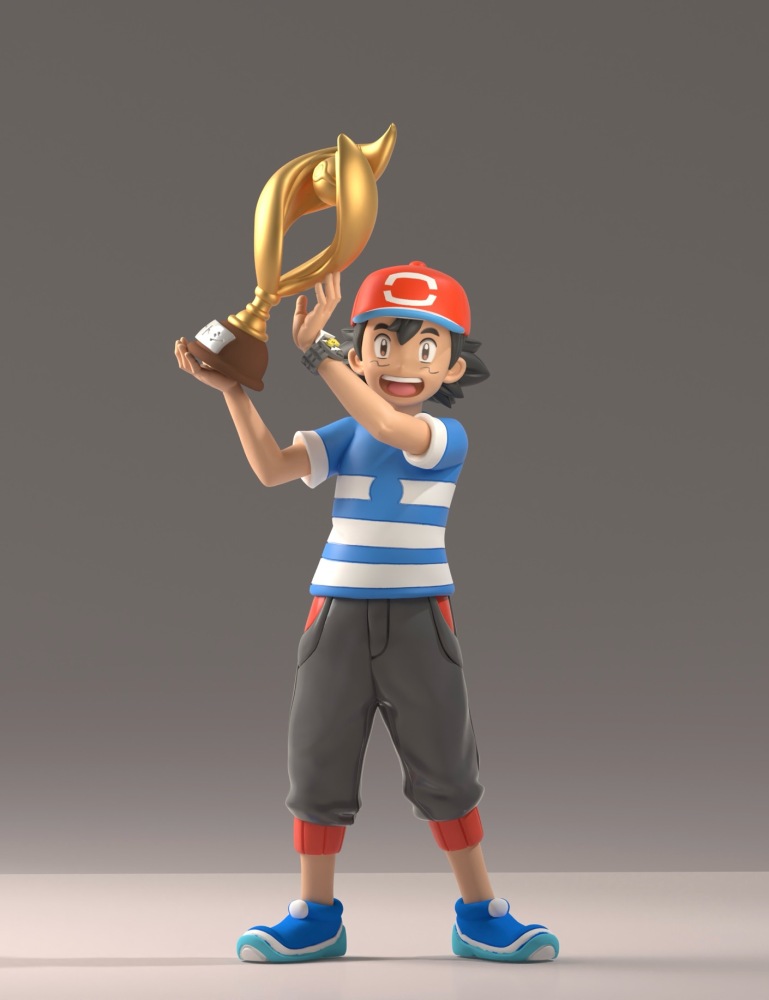 Childhood Studio - Alola Ash - Pokemon Trainer