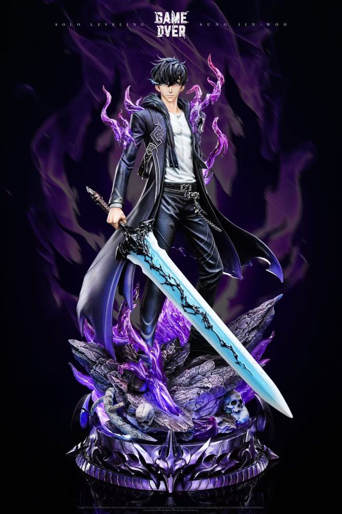Game Over Studio - Sung Jin Woo - Solo Leveling Resin Statue