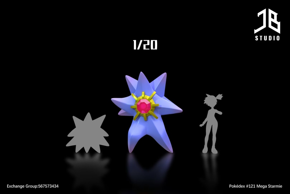 JB Studio - Mega Starmie - Pokemon Scale World