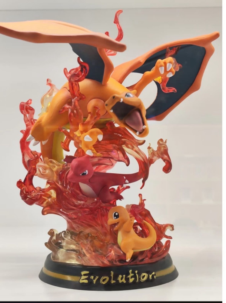Egg Studio - Fire Starters - Pokemon PVC
