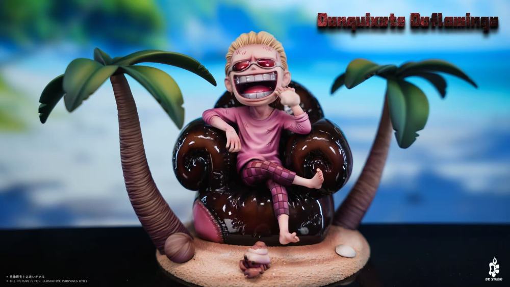 [Preorder] DX Studio - Childhood Doflamingo x Mihawk x Sir Crocodile - One Piece Resin Statue