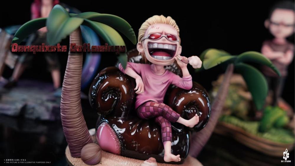 [Preorder] DX Studio - Childhood Doflamingo x Mihawk x Sir Crocodile - One Piece Resin Statue