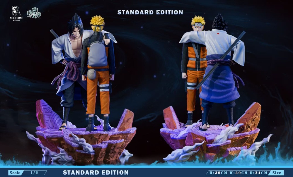 [Preorder] Nocturne x Ice Studio - Reunion Naruto x Sasuke - Naruto Resin Statue