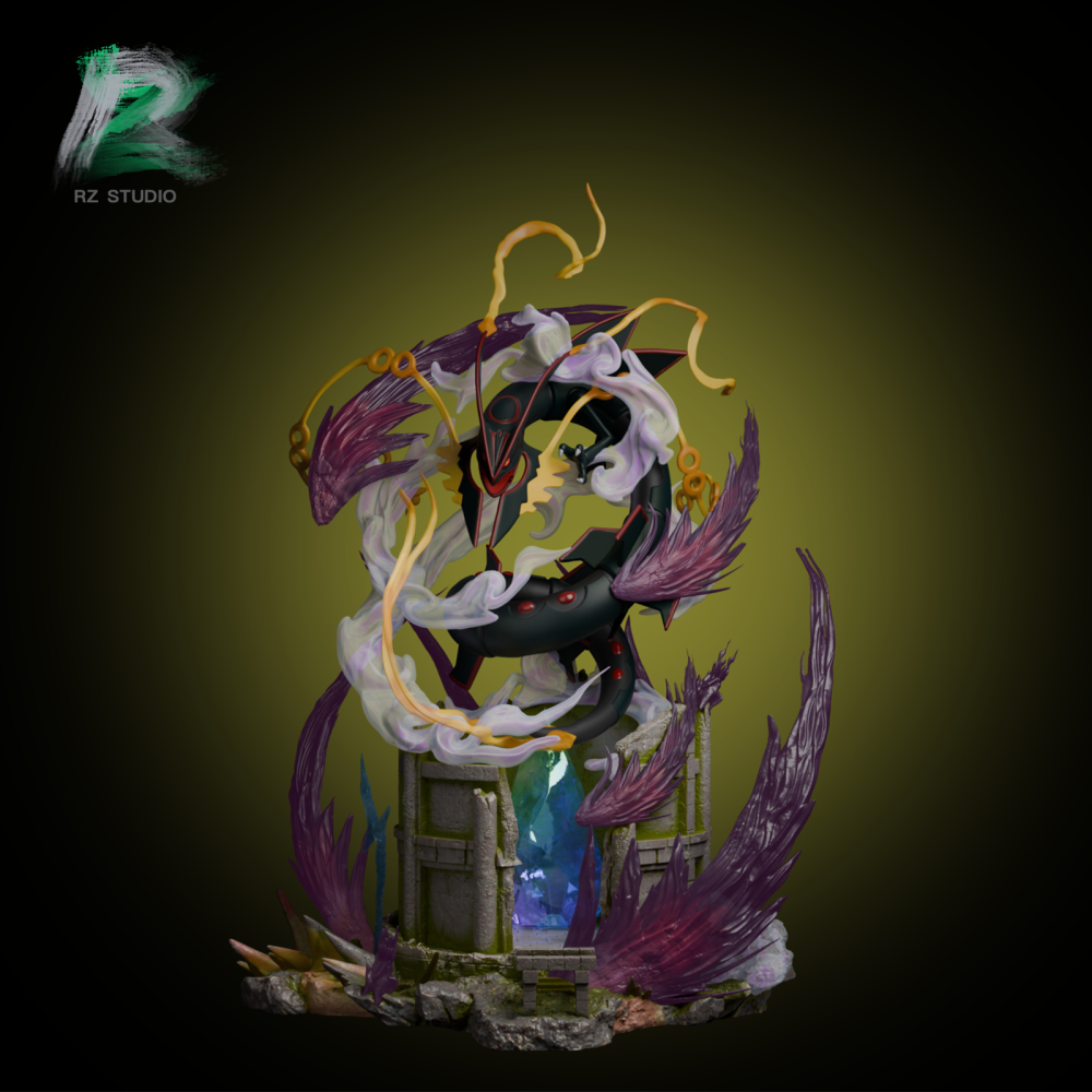RZ Studio - Mega Rayquaza - Pokemon Resin Statue
