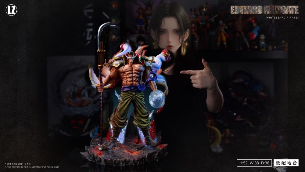 [Preorder] LZ Studio - Whitebeard Edward Newgate - One Piece Resin Statue