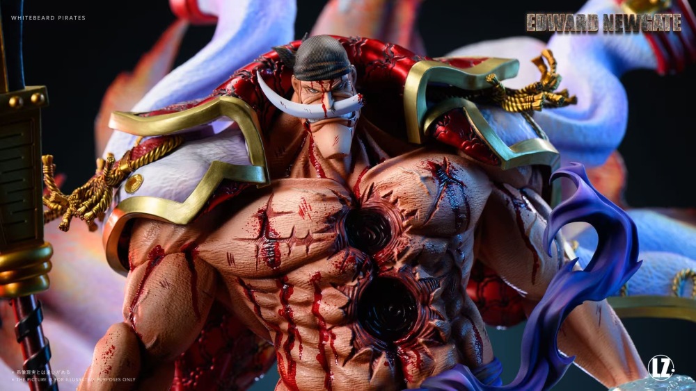 [Preorder] LZ Studio - Whitebeard Edward Newgate - One Piece Resin Statue