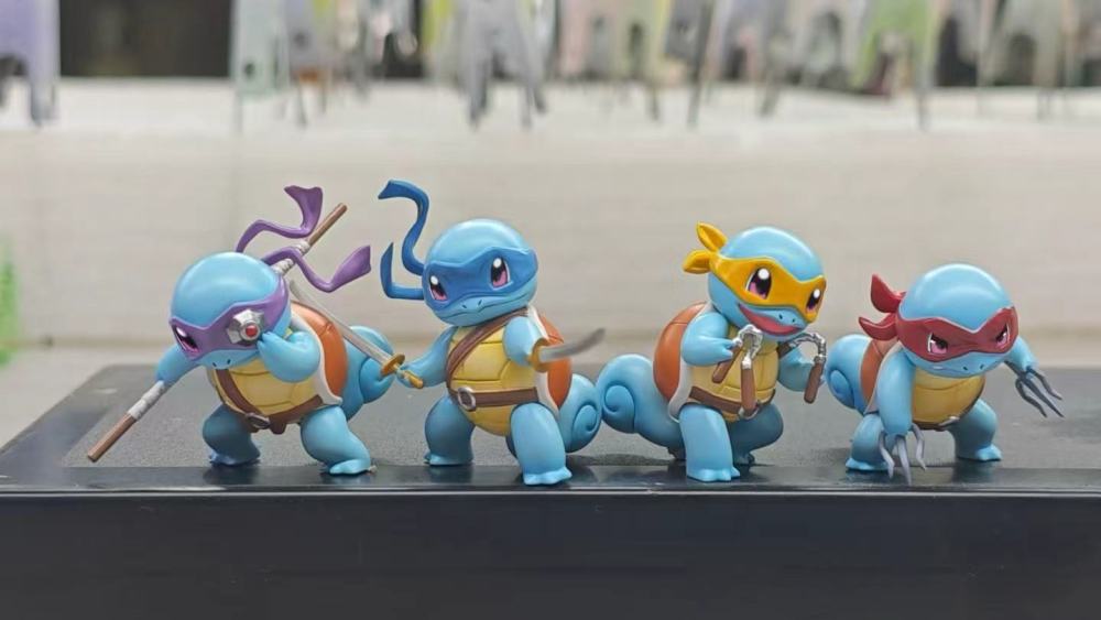 100000V Studio - Squirtle Ninja - Pokemon Resin Statue