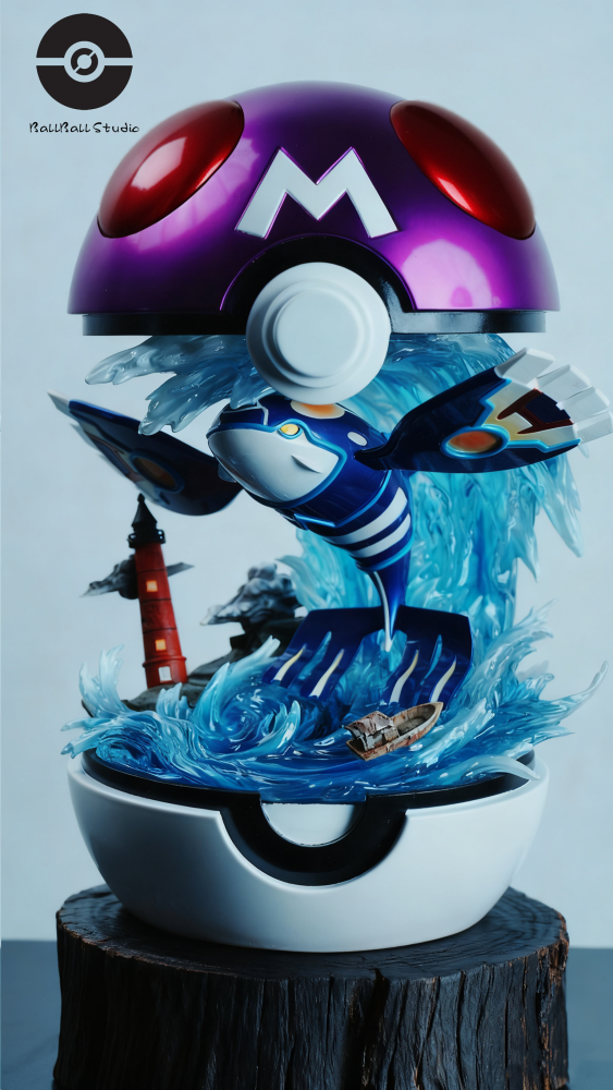 BallBall Studio - Kyogre - Pokemon Resin Statue