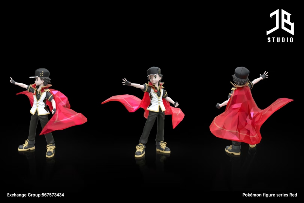 JB Studio - Champion Red - Pokemon Trainer