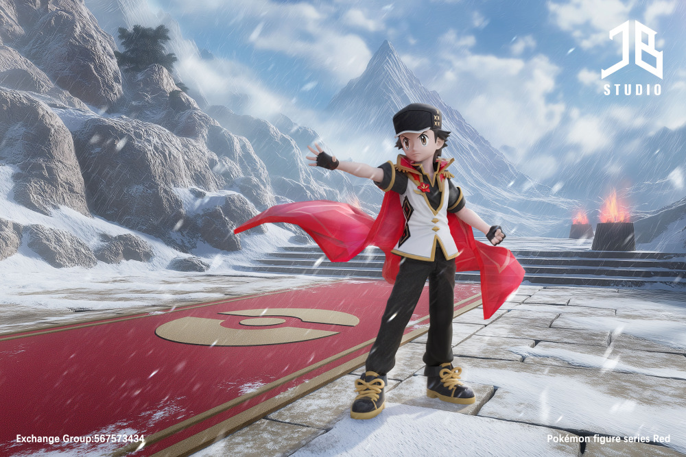 JB Studio - Champion Red - Pokemon Trainer