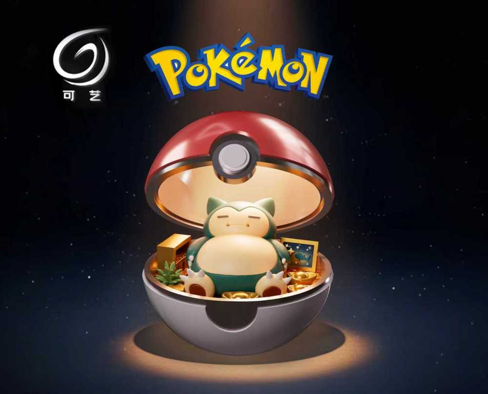 KeYi Studio - Fortune Snorlax - Pokemon Resin Statue