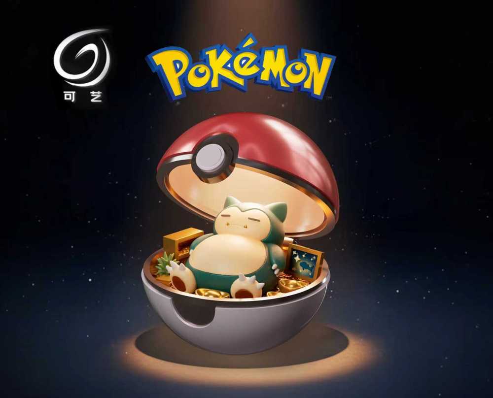 KeYi Studio - Fortune Snorlax - Pokemon Resin Statue