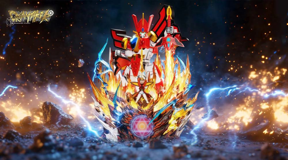 [Preorder] Dream Maker Studio - Granzort x Haruka Daichi - Mado King Granzort Resin Statue