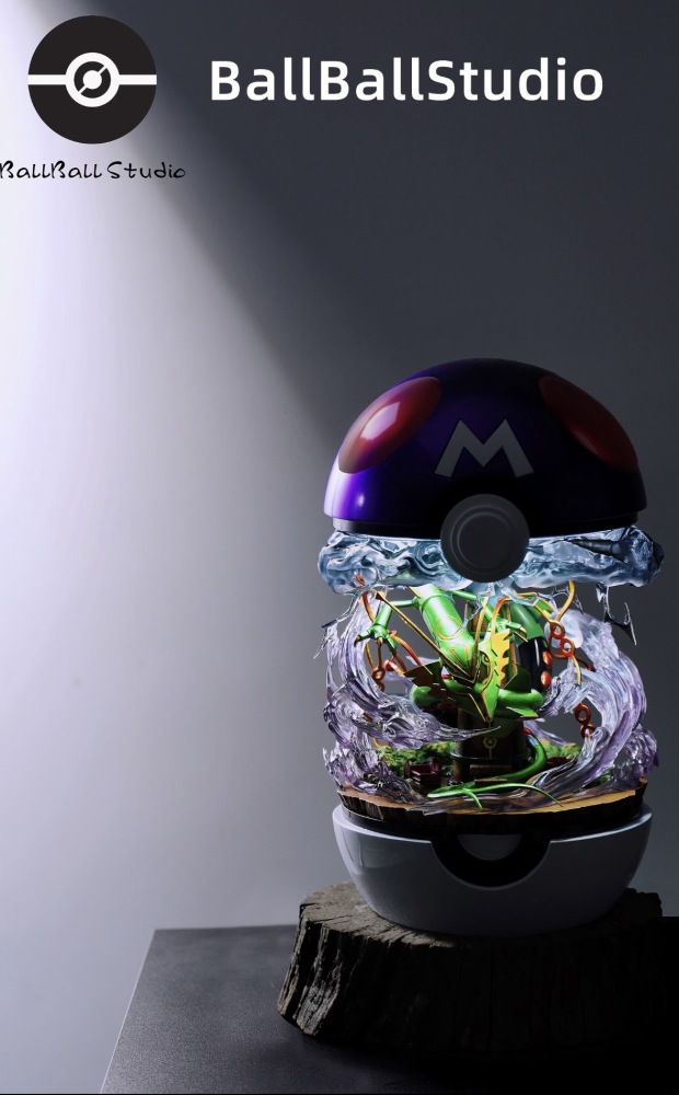 BallBall Studio - Mega Rayquaza - Pokemon Resin Statue