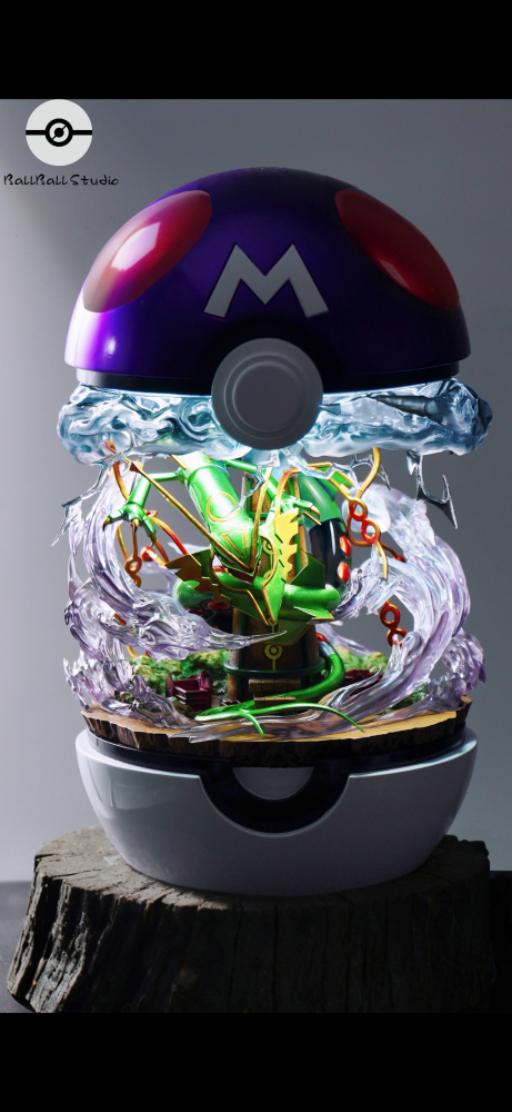 BallBall Studio - Mega Rayquaza - Pokemon Resin Statue