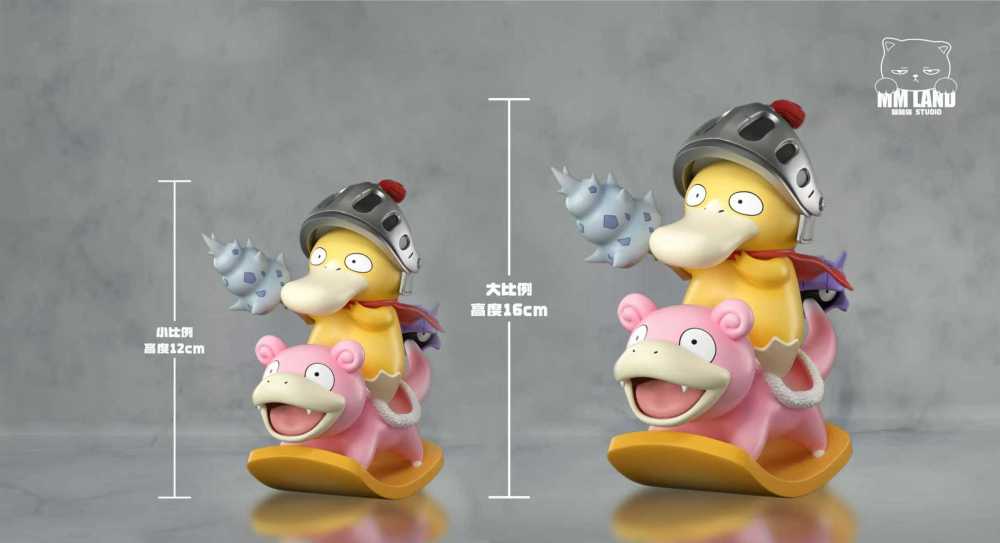 MMLand Studio - Psyduck Knight - Pokemon Resin Statue