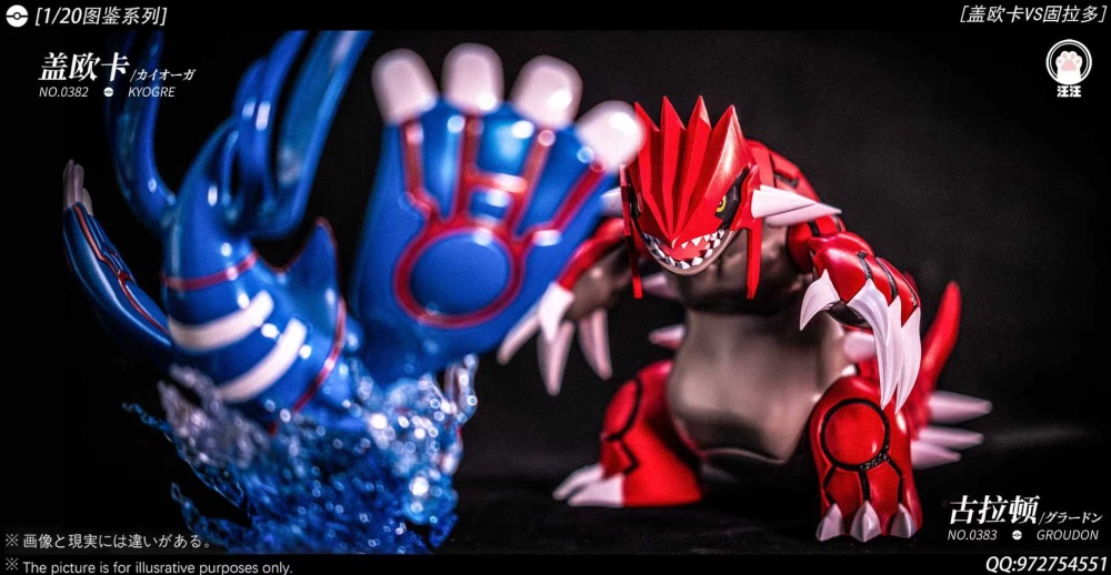 WW Studio - Groudon - Pokemon Scale World