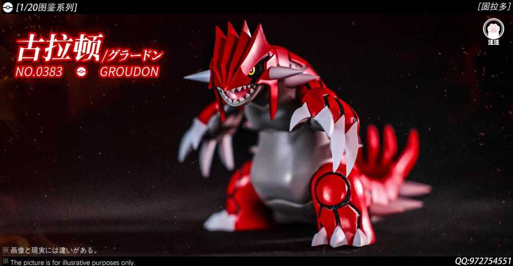 WW Studio - Groudon - Pokemon Scale World