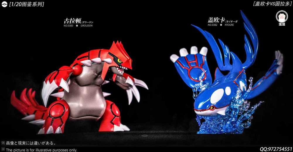 WW Studio - Groudon - Pokemon Scale World