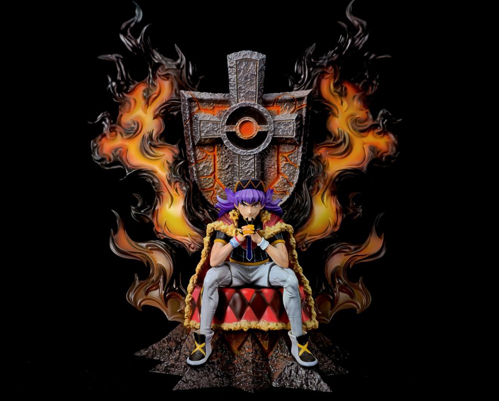 LV100 Club Studio - Leon Throne - Pokemon Resin Statue