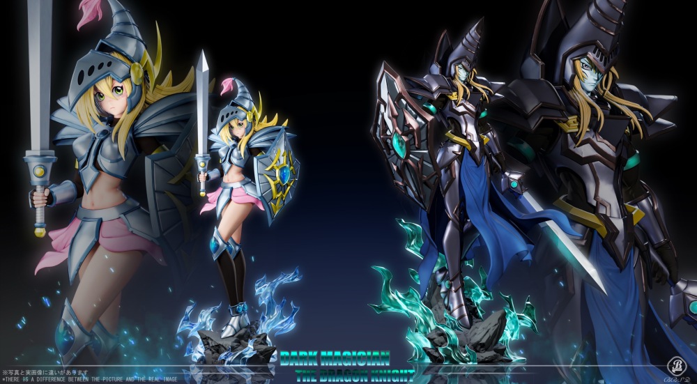 [Preorder] BBSD Studio - The Dragon Knight Dark Magician Girl - Yugioh Resin Statue