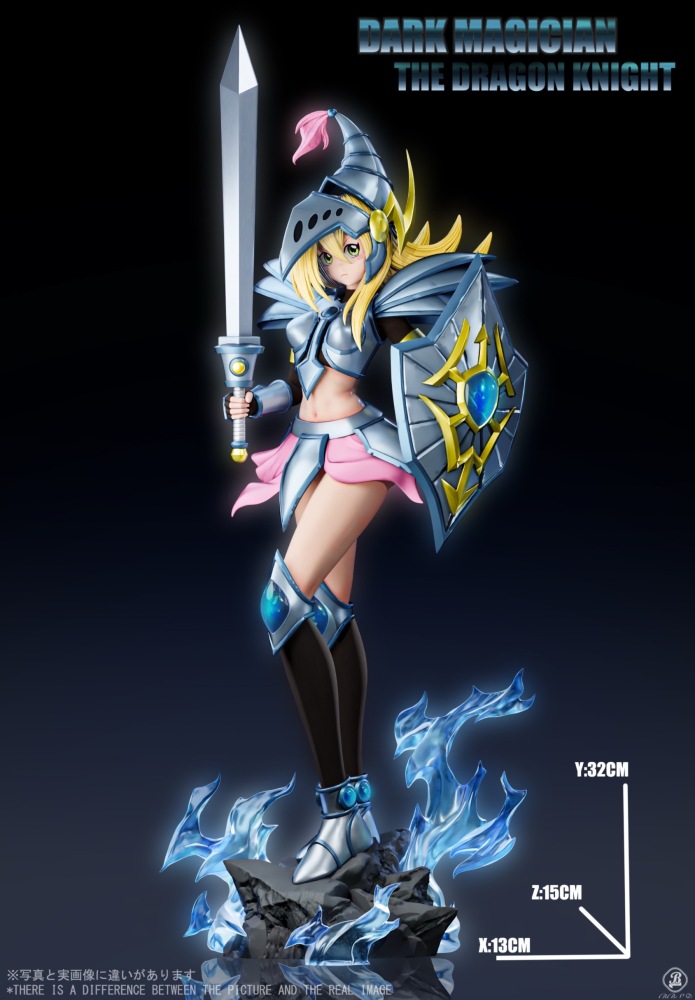 [Preorder] BBSD Studio - The Dragon Knight Dark Magician Girl - Yugioh Resin Statue