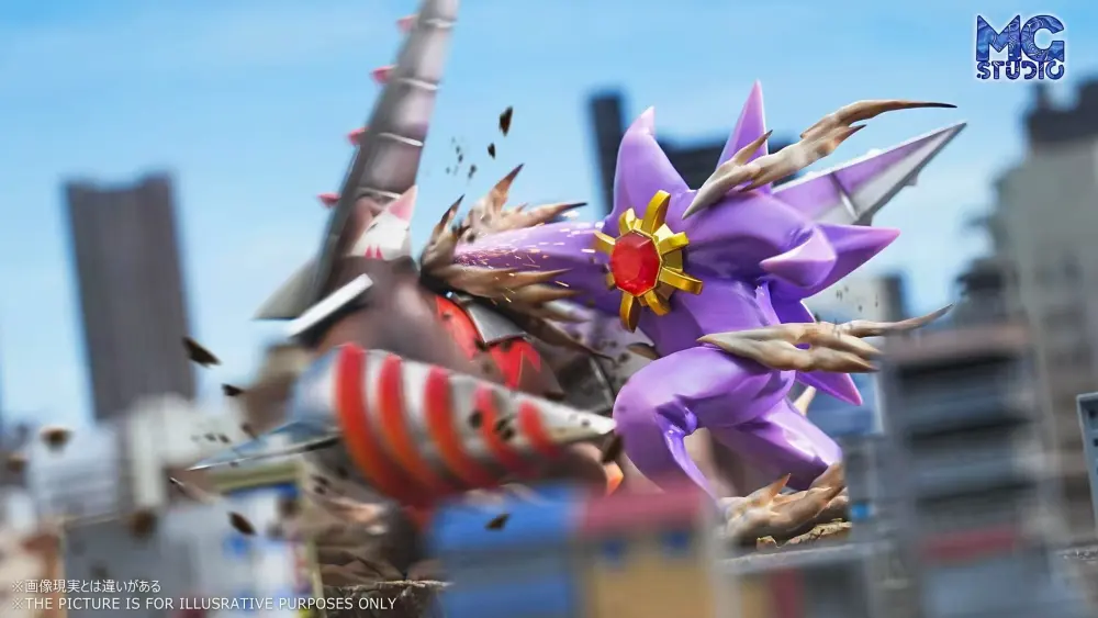 MG Studio - Mega Starmie Vs Mega Excadrill - Pokemon Resin Statue