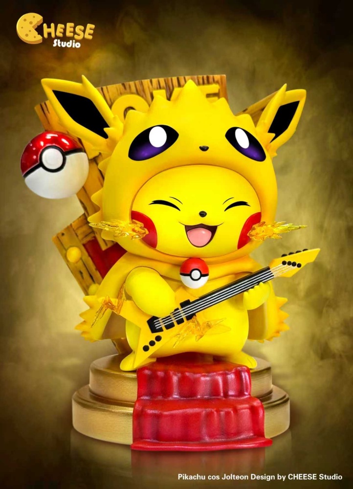 Cheese Studio - Pikachu Cosplay Jolteon - Pokemon Resin Statue