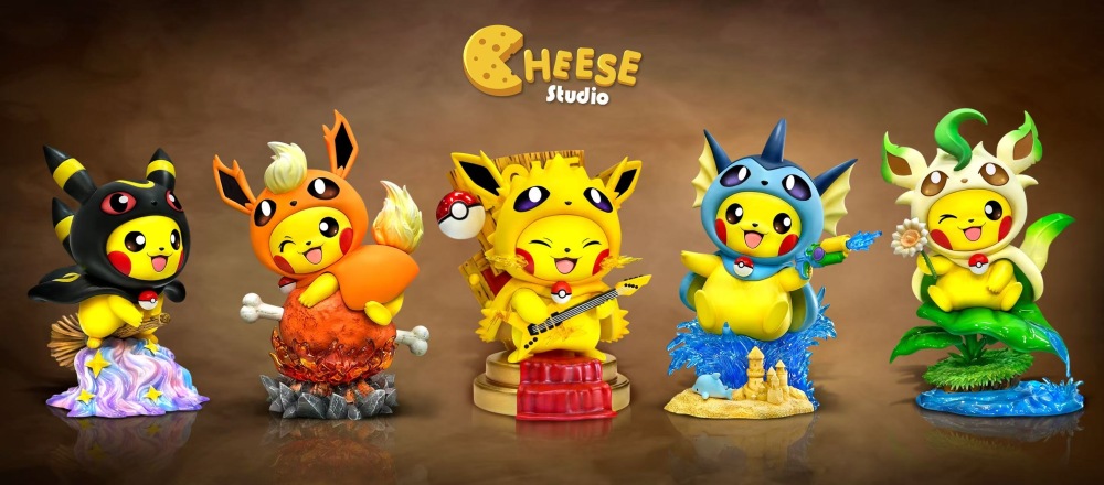 Cheese Studio - Pikachu Cosplay Jolteon - Pokemon Resin Statue