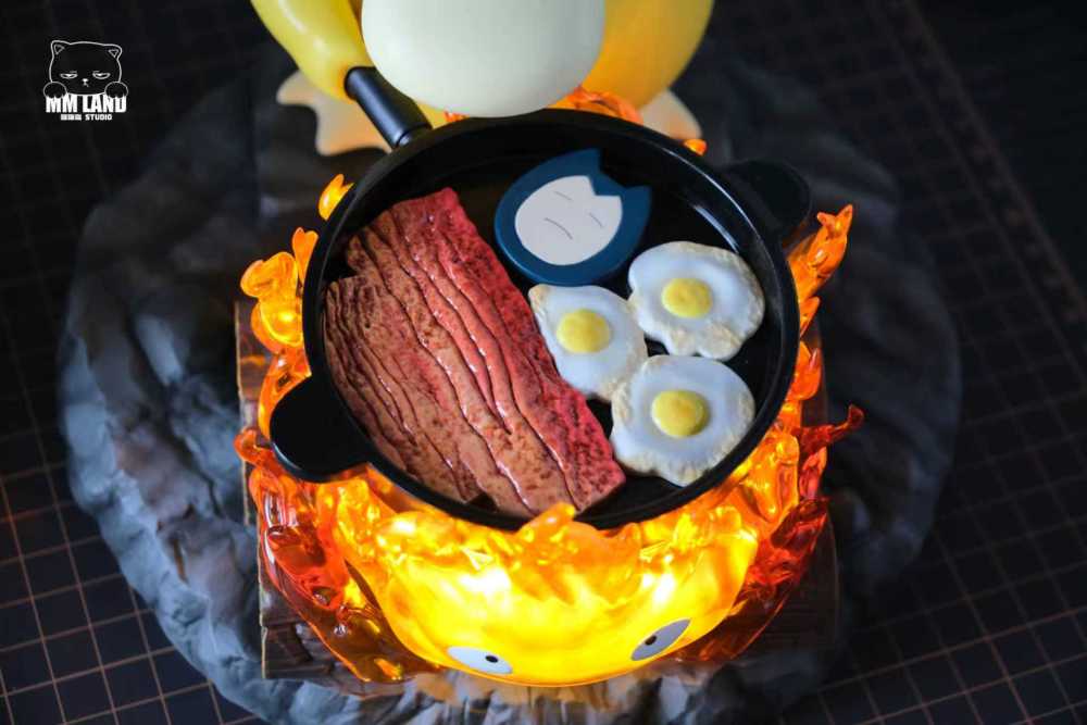 MMLand Studio - Psyduck x Calcifer - Pokemon Resin Staue