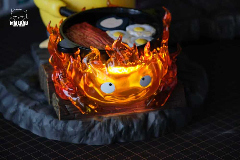 MMLand Studio - Psyduck x Calcifer - Pokemon Resin Staue