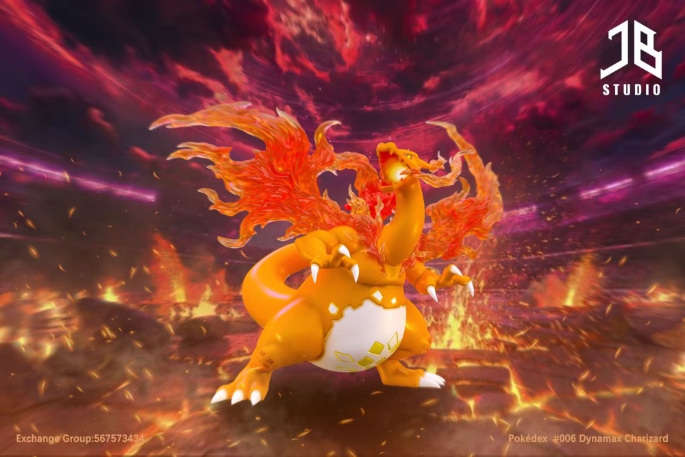 JB Studio - Gigantamax Charizard - Pokemon Scale World