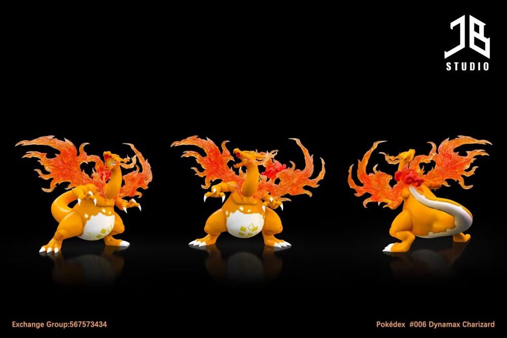 JB Studio - Gigantamax Charizard - Pokemon Scale World