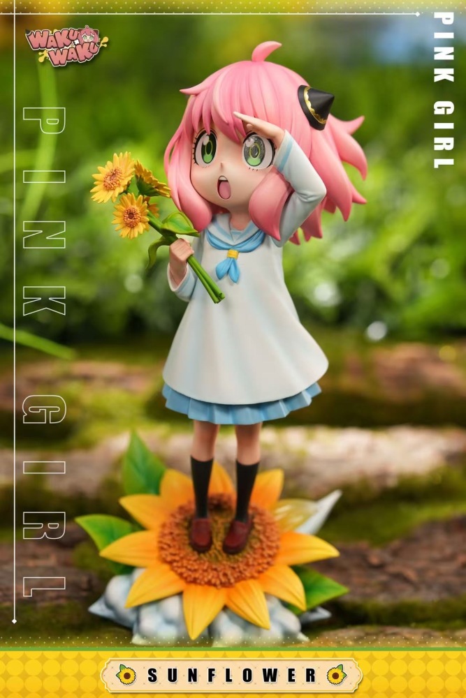 [Preorder] WakuWaku Studio - Anya Sunflower Girl - Spy x Family Resin Statue
