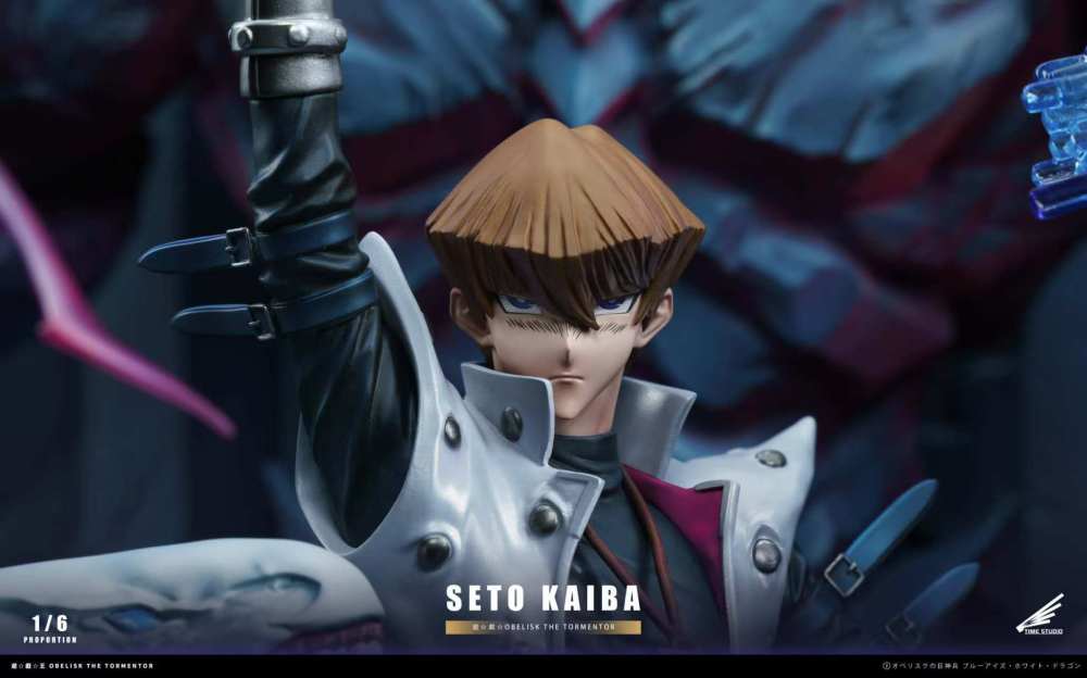 [Preorder] Time Studio - Seto Kaiba x Obelisk Tormentor - Yugioh Resin Statue