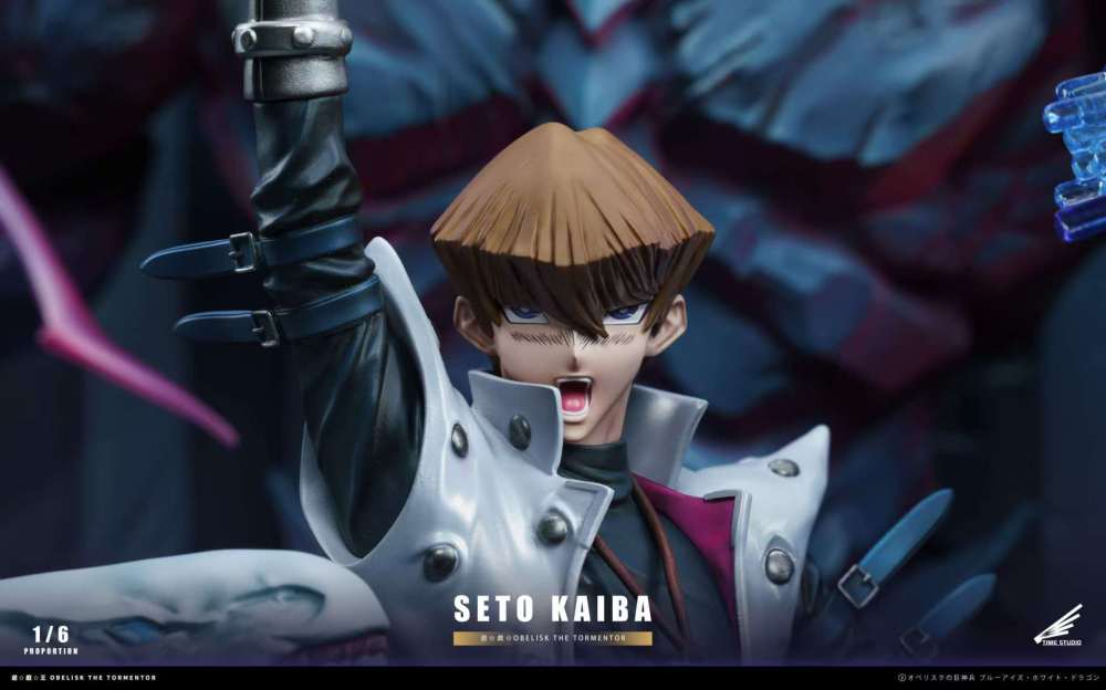 [Preorder] Time Studio - Seto Kaiba x Obelisk Tormentor - Yugioh Resin Statue