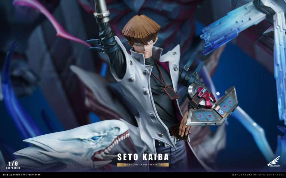 [Preorder] Time Studio - Seto Kaiba x Obelisk Tormentor - Yugioh Resin Statue