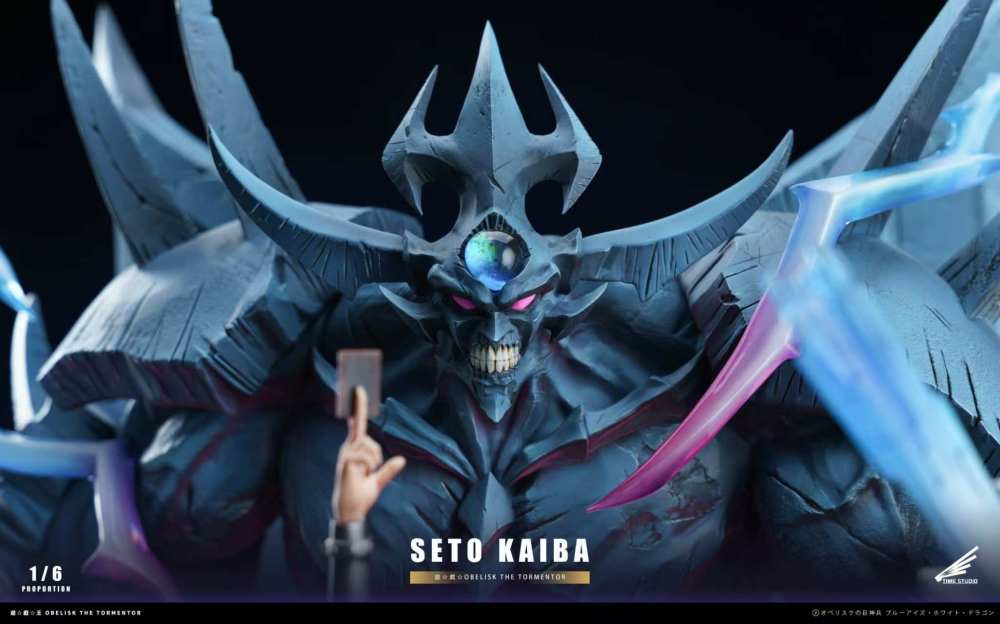 [Preorder] Time Studio - Seto Kaiba x Obelisk Tormentor - Yugioh Resin Statue