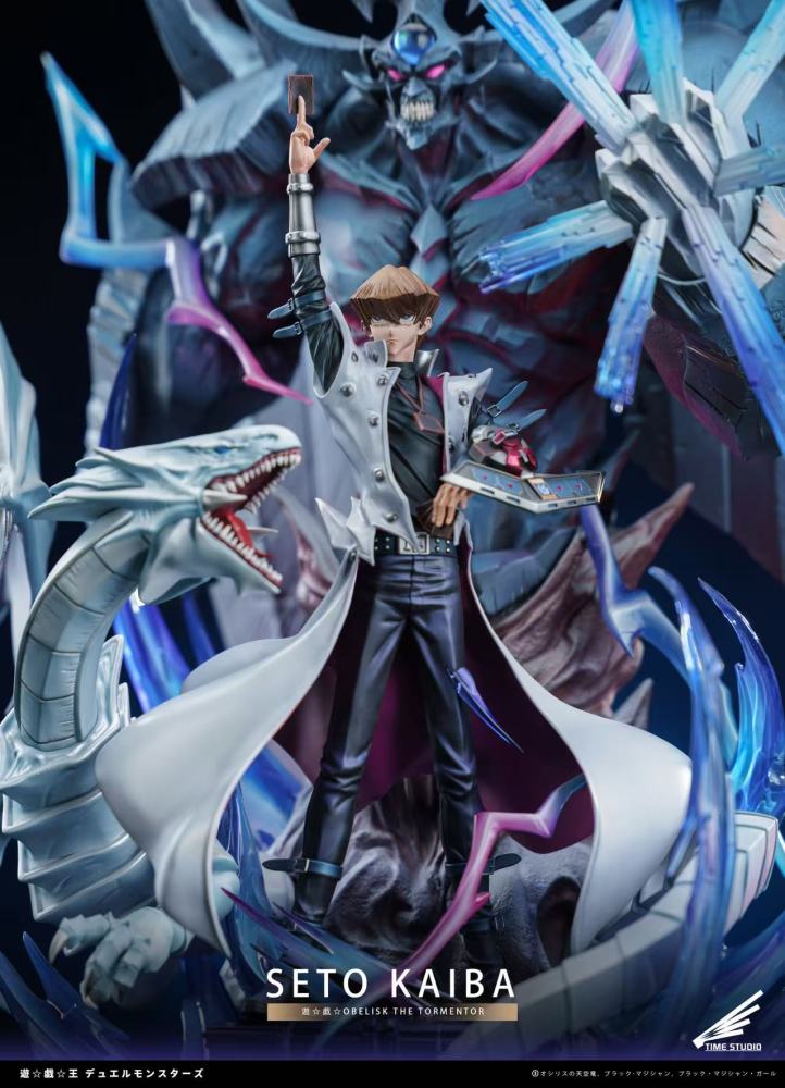 [Preorder] Time Studio - Seto Kaiba x Obelisk Tormentor - Yugioh Resin Statue